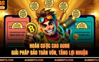 Hoàn Cược Cao AU88 - Giải Pháp Bảo Toàn Vốn, Tăng Lợi Nhuận